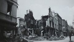 Warriors Gate Hotel bomb damage